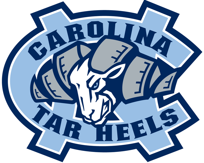 North Carolina Tar Heels 1999-2004 Primary Logo t shirts DIY iron ons